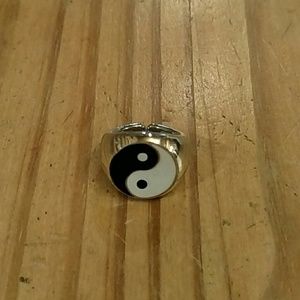 Yin-Yang ring, plastic and fun!
